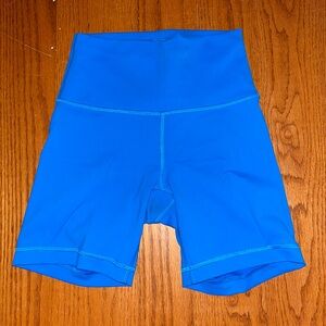 Lululemon Wunder Train Blue Nile Spandex